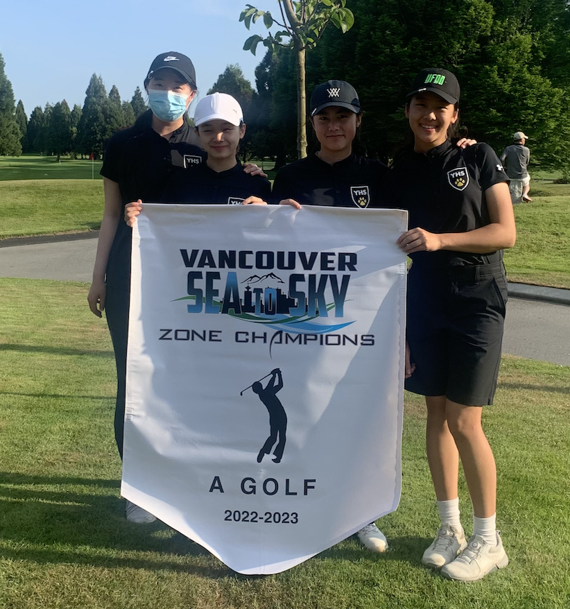 YorkHouseSchool's tweet photo. Our 4 Tigers golfer displayed incredible skills, shooting an impressive 76, 78, 80, and 81 to clinch victory at the 1A VS2S Zone Championship in golf! 🏆🥇
These golfers are gearing up for the 1A Golf BC's in Qualicum from June 5th to 7th.🏌️‍♂️🌟

#myYHS #YHSathlete https://t.co/PPx9hKUxxQ