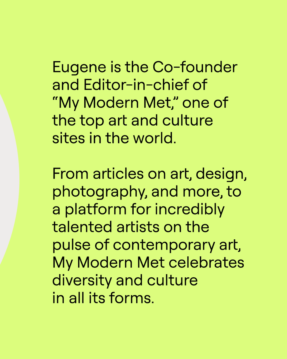 Raptive (@weareraptive) on Twitter photo Meet Eugene, Co-founder and Editor-in-chief of <a href="/mymodernmet/">My Modern Met</a>. We know you're going to love him as much as we do. Meet Eugene, Co-founder and Editor-in-chief of <a href="/mymodernmet/">My Modern Met</a>. We know you're going to love him as much as we do.