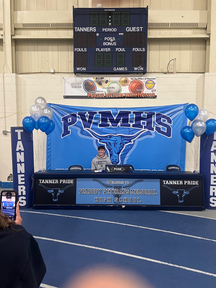 Peabody Athletics (Coach D) (@tannercoach) on Twitter photo Peabody Standout Student Athlete Danny Barrett signs his National Letter of Intent to Endicott College! CONGRATS Danny!๐๐๐
<a href="/PeabodyWeekly/">Weekly</a> <a href="/MattWilliams_SN/">Matt Williams</a> <a href="/ItemSports/">ItemSports</a> Peabody Standout Student Athlete Danny Barrett signs his National Letter of Intent to Endicott College! CONGRATS Danny!๐๐๐
<a href="/PeabodyWeekly/">Weekly</a> <a href="/MattWilliams_SN/">Matt Williams</a> <a href="/ItemSports/">ItemSports</a>