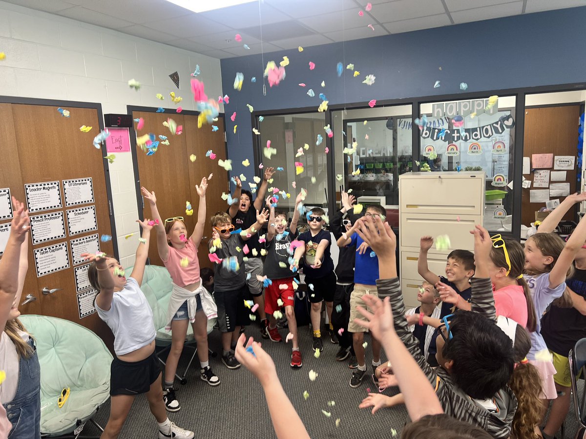 Celebrating the amazing readers that they’ve become this year! Every post-it note contains a book that someone read this year. So proud ❤️🖤 #ihpromise #iteach4th