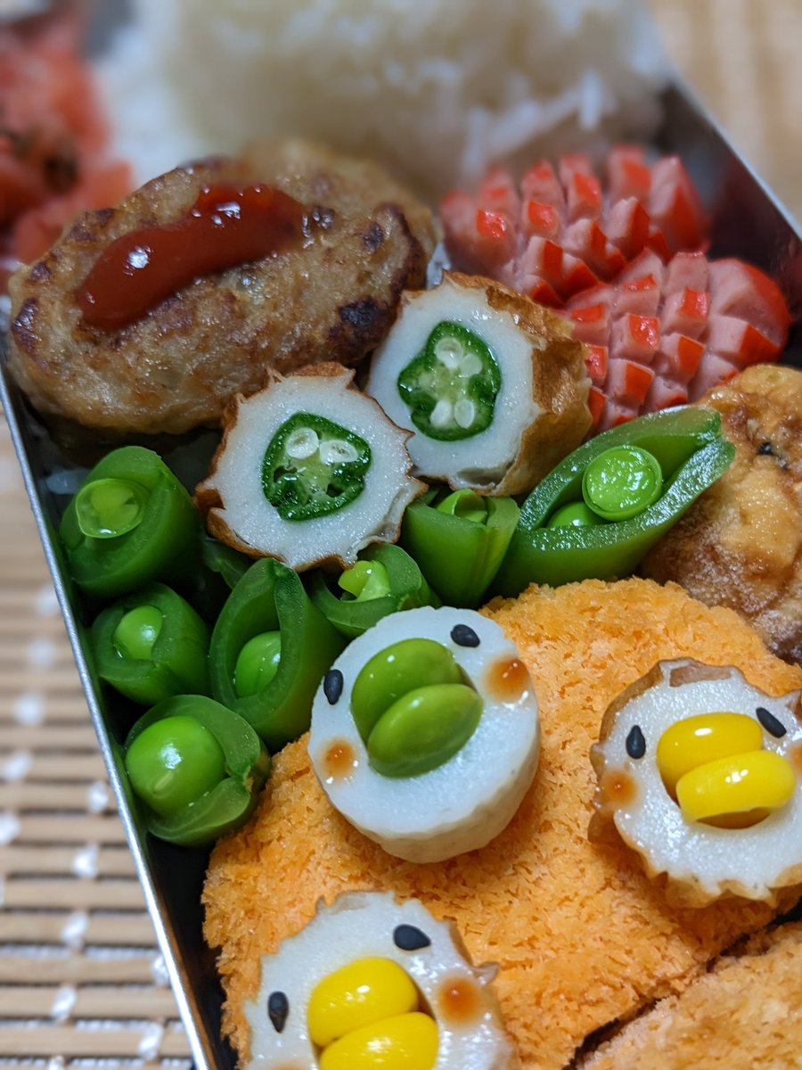 #お弁当 #お弁当記録 #お弁当作り楽しもう部 #お弁当倶楽部 #イノベーションが必要 #銀河英雄伝説 #サラメシ #弁ジャミン #弁ジャミンが行く