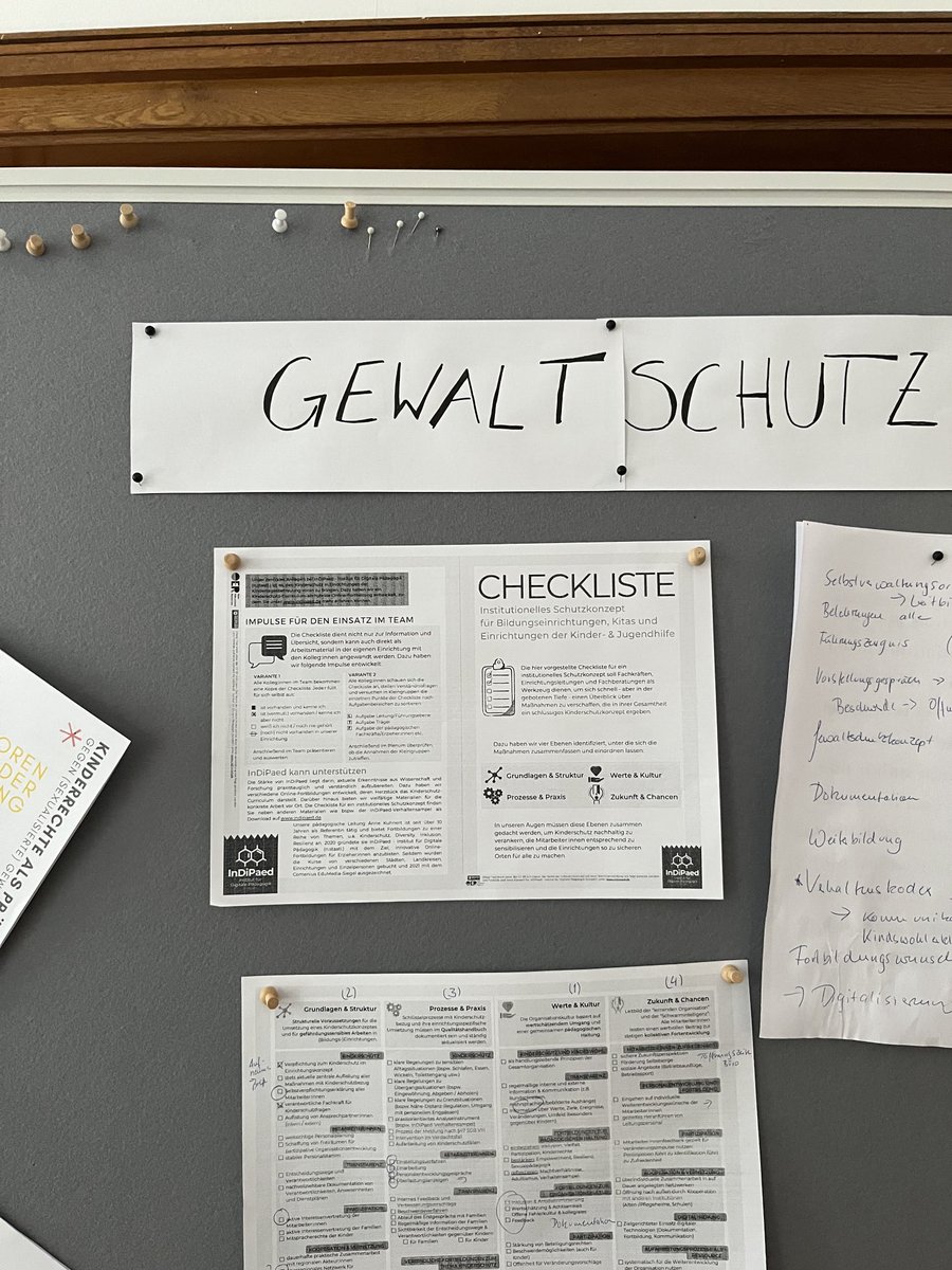 Eines unserer Jahresthemen: Entwicklung / Weiterentwicklung Gewaltschutzkonzept. #Team #Fortbildung #Kindeswohl #Konzept #Bildungshaus