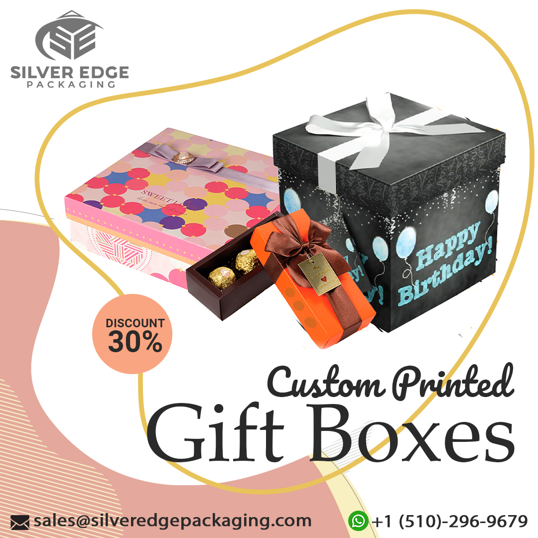 Excellent Quality Custom Printed Gift Boxes With Free Shipping!
𝐑𝐄𝐀𝐃 𝐌𝐎𝐑𝐄 :
silveredgepackaging.com/custom-gift-bo…

𝐄𝐦𝐚𝐢𝐥 𝐔𝐬: 𝚜𝚊𝚕𝚎𝚜@𝚜𝚒𝚕𝚟𝚎𝚛𝚎𝚍𝚐𝚎𝚙𝚊𝚌𝚔𝚊𝚐𝚒𝚗𝚐.𝚌𝚘𝚖

#customgiftboxes #packagingboxes #giftpackaging 
#holidaygiftboxes #BarbieMovie #wholesale