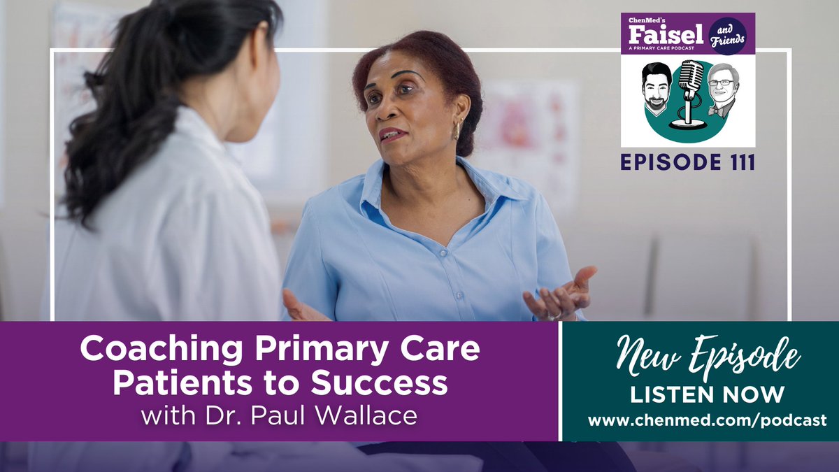 Our very own PCP & professional swim athlete, Dr. Paul Wallace, joins @DrFaiselSyed and @DrDanMcCarter to discuss how we can coach our patients to success. Tune in now to learn his coaching tips for better patient health outcomes! ⬇️ ow.ly/swmU50OwNAb #FaiselandFriends