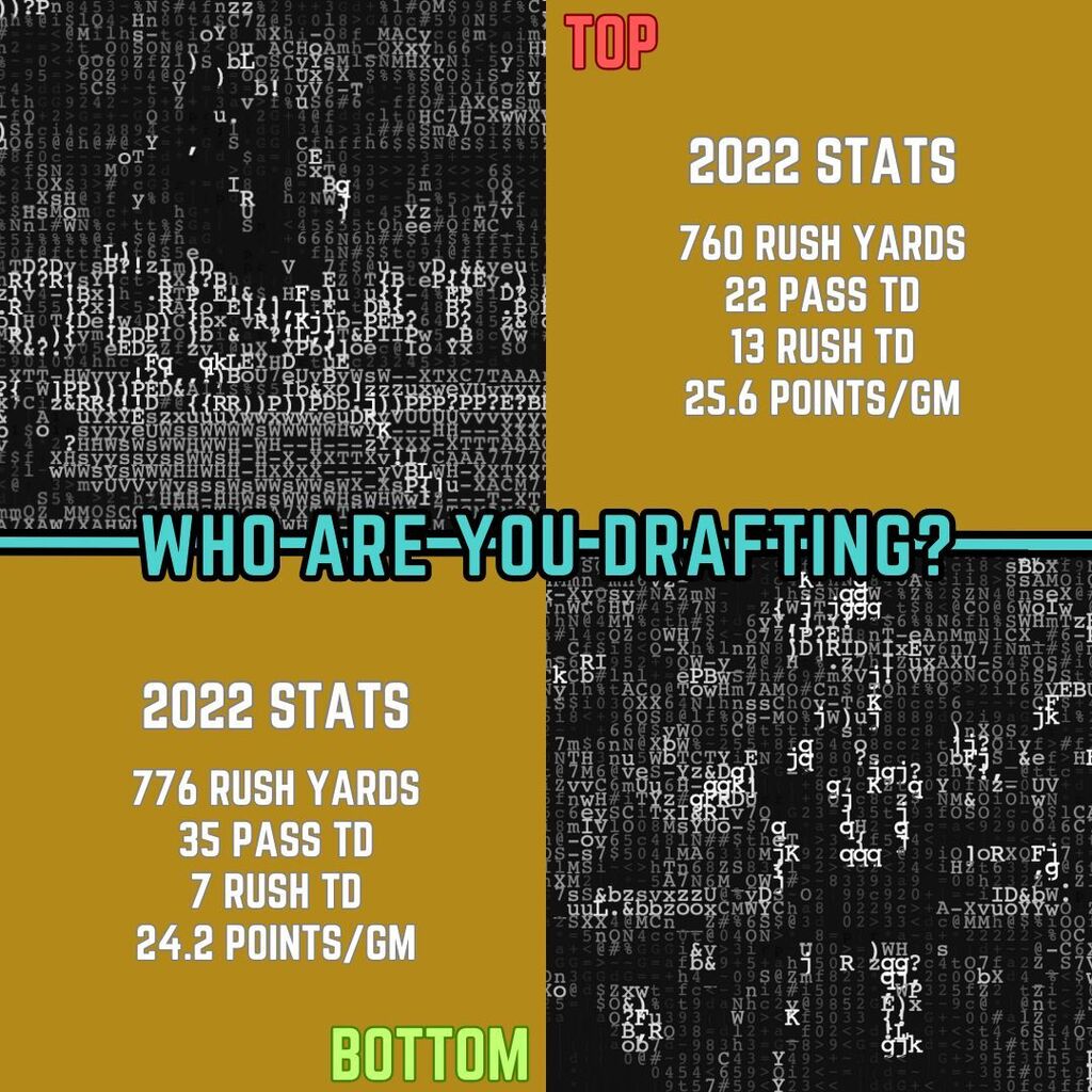 wagmifantasy's tweet photo. You know who they are: Comment your pick⬇️ https://t.co/YIGxq9AKkN