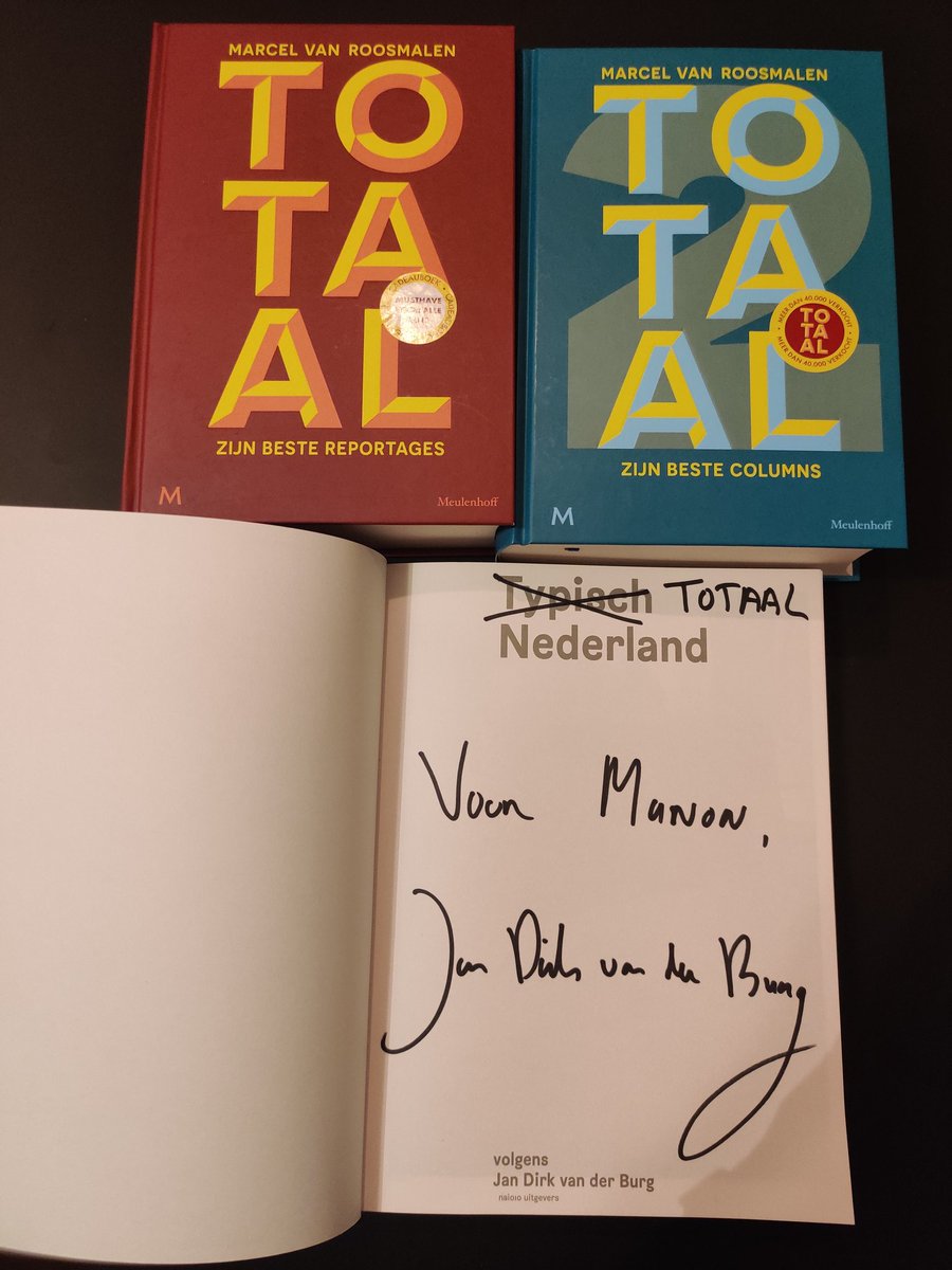 De trilogie is compleet!
#totaal1 #totaal2 #totaalNederland voorheen #typischNederland

<a href="/jandirkvdburg/">Jan Dirk vd Burg</a> <a href="/MvanRoosmalen/">marcel van roosmalen</a>