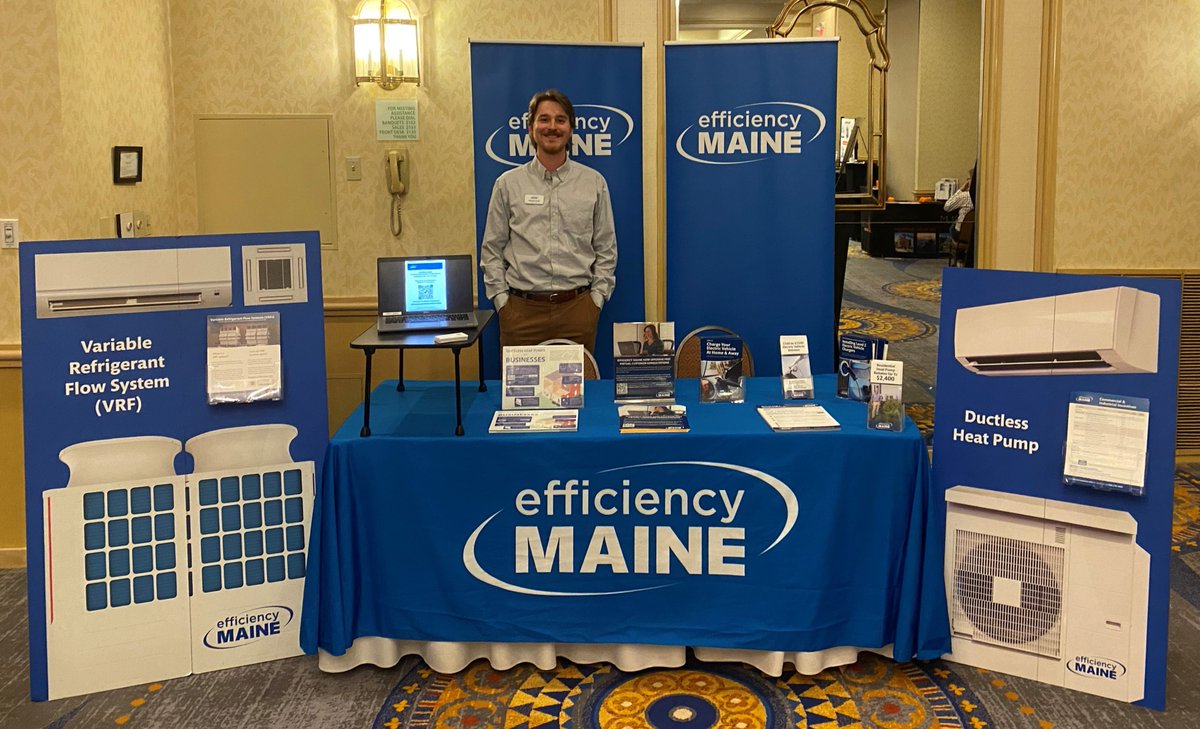 Efficiency Maine participated today at the MEREDA 2023 Spring Conference in Portland. To learn more about Efficiency Maine's available funding for Maine businesses, visit: loom.ly/XyXDfG0