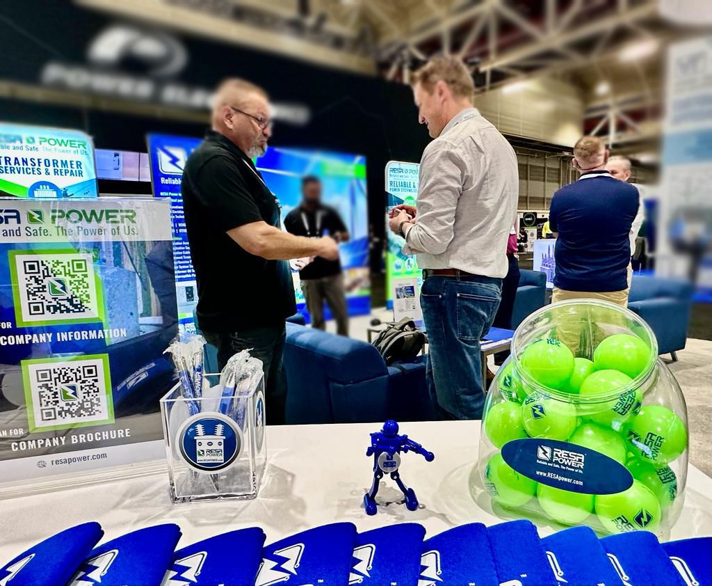 ResaPower's tweet image. RESA Power is excited to be spending a third day at the #CleanPower2023 conference and tradeshow! Thank you to everyone who has made this event such a success! Congratulations to our winners who won our signature backpacks! resapower.com