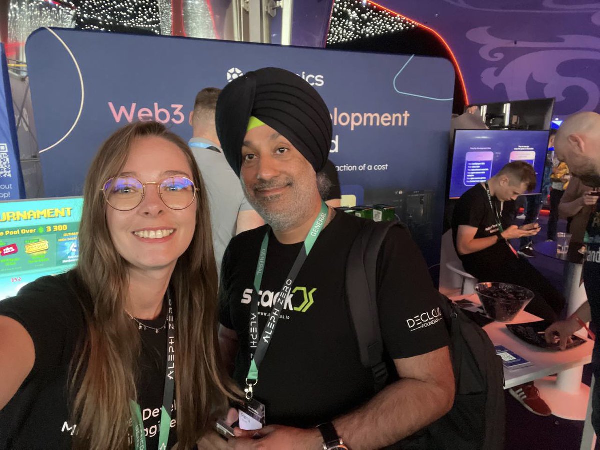 ParrySondhi's tweet image. Dived deep on Gaming Infra as NFT…yes…thats the power of StackOS V2 and how gaming studios like @elympicsgames can explore new dimensions with StackOS 🚀
#StackOS #Elympics #Web3 #Gaming #NextBlockExpo #NBX #Hackonchain #Hackathon #Warsaw #Poland #AI #DeCloud $STACK