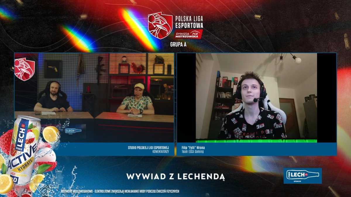 Team ESCA Gaming (@teamescagaming) on Twitter photo Po zremisowanym meczu <a href="/FylliCSGO/">Filip Wrona</a> wpada na wywiad do chłopaków z PGE Mistrzowskiej Dywizji <a href="/PLEleague/">Polska Liga Esportowa</a> 🔥😁 Po zremisowanym meczu <a href="/FylliCSGO/">Filip Wrona</a> wpada na wywiad do chłopaków z PGE Mistrzowskiej Dywizji <a href="/PLEleague/">Polska Liga Esportowa</a> 🔥😁