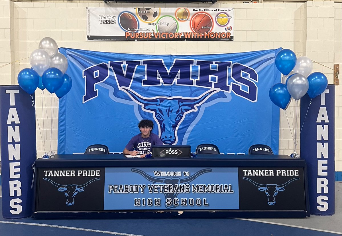 Peabody Athletics (Coach D) (@tannercoach) on Twitter photo Peabody Standout Student Athlete Colin Ridley signs his National Letter of Intent to Curry College! CONGRATS Colin!๐๐๐
<a href="/PeabodyWeekly/">Weekly</a> <a href="/MattWilliams_SN/">Matt Williams</a> <a href="/ItemSports/">ItemSports</a> Peabody Standout Student Athlete Colin Ridley signs his National Letter of Intent to Curry College! CONGRATS Colin!๐๐๐
<a href="/PeabodyWeekly/">Weekly</a> <a href="/MattWilliams_SN/">Matt Williams</a> <a href="/ItemSports/">ItemSports</a>