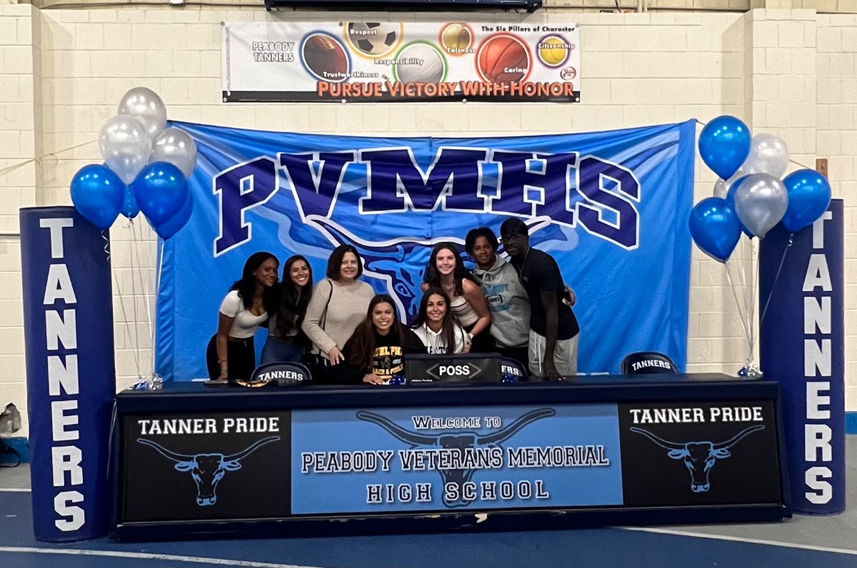 Peabody Athletics (Coach D) (@tannercoach) on Twitter photo Peabody Standout Student Athlete Lindsey Wilson signs her National Letter of Intent to Adelphi University! CONGRATS Lindsey! ๐๐ฝโโ๏ธ๐จ
<a href="/PeabodyWeekly/">Weekly</a> <a href="/MattWilliams_SN/">Matt Williams</a> <a href="/ItemSports/">ItemSports</a> Peabody Standout Student Athlete Lindsey Wilson signs her National Letter of Intent to Adelphi University! CONGRATS Lindsey! ๐๐ฝโโ๏ธ๐จ
<a href="/PeabodyWeekly/">Weekly</a> <a href="/MattWilliams_SN/">Matt Williams</a> <a href="/ItemSports/">ItemSports</a>