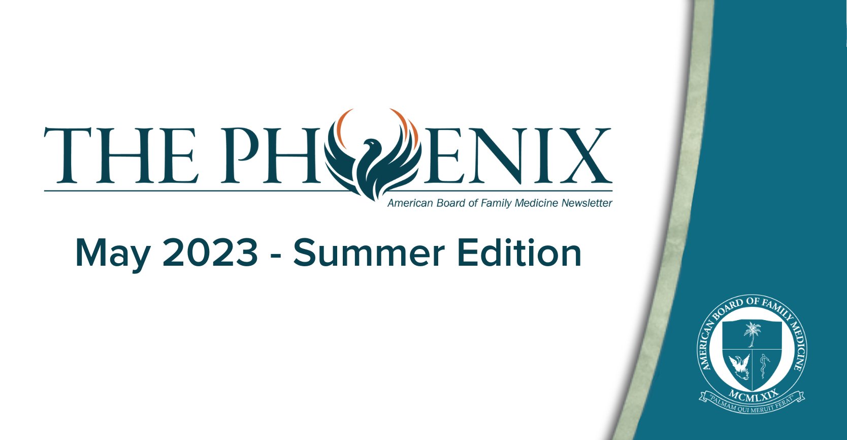 American Board of Family Medicine on Twitter "The latest ABFM Phoenix Newsletter, centered