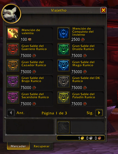 📢 Hemos añadido 8 nuevas transformaciones de raza y 2 monturas nuevas en la tienda.

🚨 También hemos modificado la guía de aventuras, para que muestre los ítems de Míticas + con el ilvl máximo.

👀 Así mismo, se han aumentado considerablemente las Insignias que se obtienen en