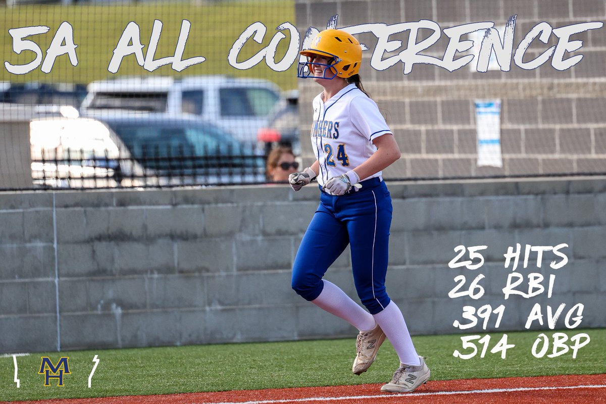 MHSoftball_'s tweet photo. Congratulations to Laken Anderson who was named to the 5A-West All-Conference Team!  

#OneBomber https://t.co/OrYLVo76MW