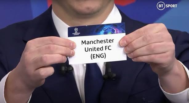 Champion league here we come #MUFC