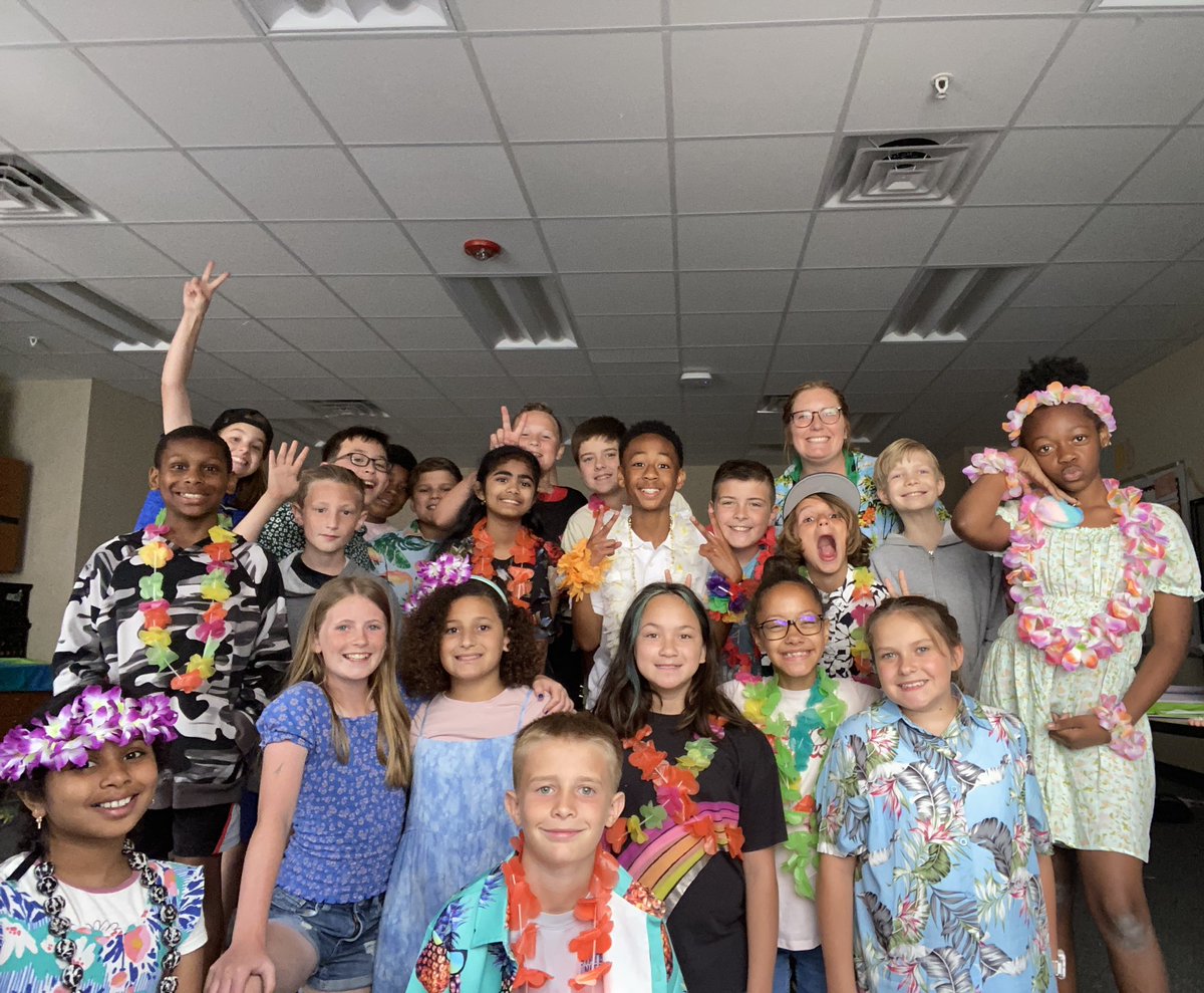 MsNewcombsClass's tweet photo. Today we said goodbye to each other, but we know we will always be a family! 🩵 BEST year, with the BEST kids! Have a great summer Ms. Newcomb’s friends!! https://t.co/sCRjIWyl1N