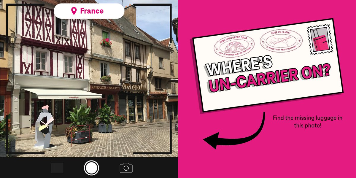 The only way to travel is with <a href="/TMobile/">T-Mobile</a> bc there's no international roaming charges (and maybe their magenta suitcase as a bonus!?) ms.spr.ly/6019gj9V5

#TravelThursdays #TeamMagenta