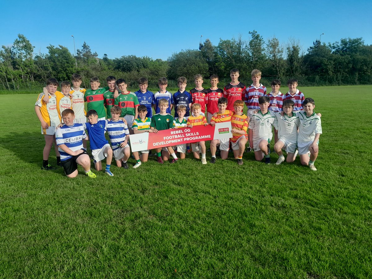 Rebel og Kicking Competition u12/13/14 this evening in @RossaGAA Clubs from @carberygaa Region. 28 teams, 84 players, 840 shots taken. Well done to clubs who participated. @OfficialCorkGAA @CastlehavenGAA