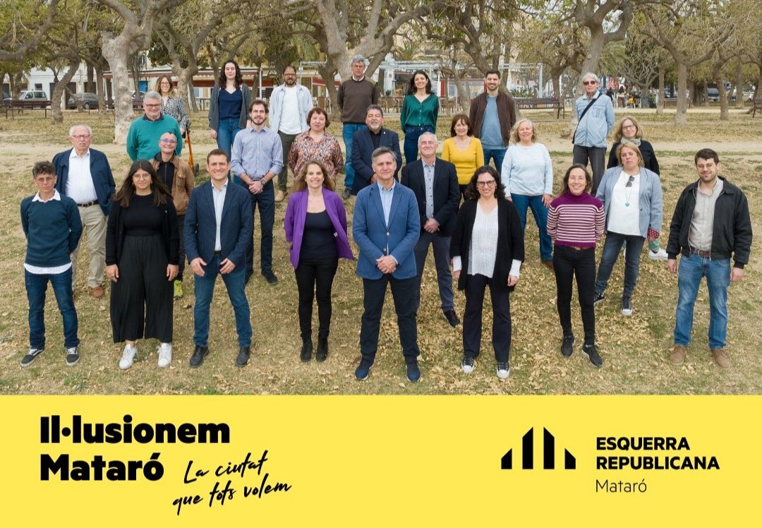 Volem transformar #Mataró .....
Per una ciutat que no deixi ningú enrere
Per un oci nocturn lliure de masclisme
Replantegem el carril bici com una oportunitat
Per una ciutat feminista, avancem en  corresponsabilitat
Per una ciutat amb oportunitats per als joves
#EnlairemMataró