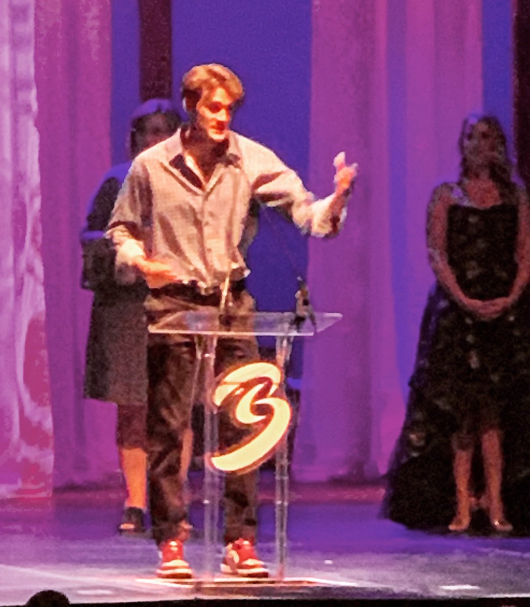 Congratulations to @RFH_Regional senior and @NYUTischSchool bound Tyler Izzo who last night became a 2-time Count Basie award winner for dramatic #acting #CountBasie #BasieAwards #TrinityHallNJ