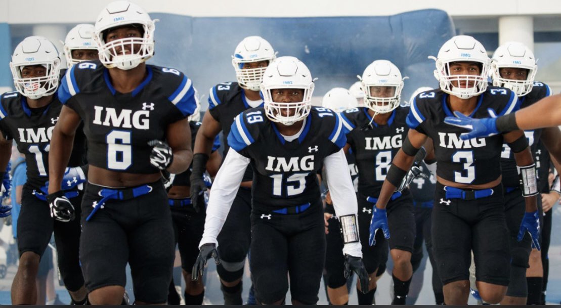 brookswunstell's tweet photo. Blessed to receive and offer from IMG academy ! https://t.co/gP7Mh0RAZN