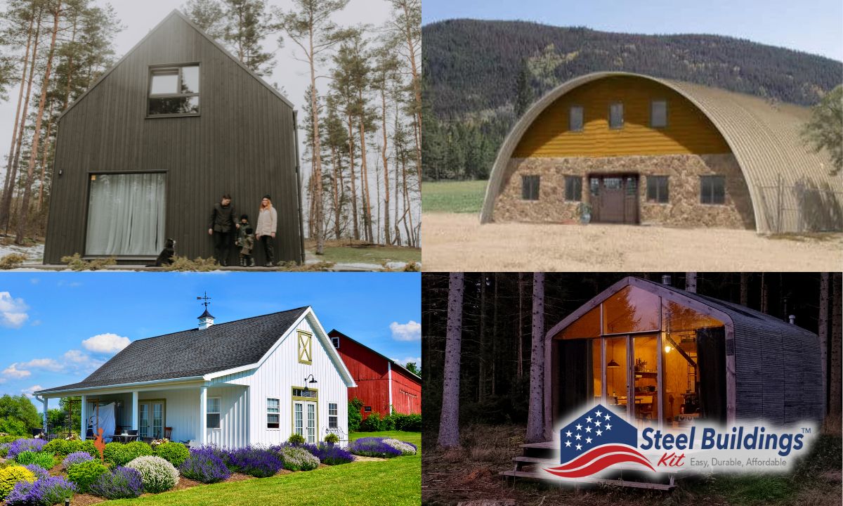 Off Grid Cabin Guide: Build &amp; Embrace Sustainable Living - steelbuildingskit.com/off-grid-cabin… 
#steelbuildings #metalbuildings #prefabbuildings