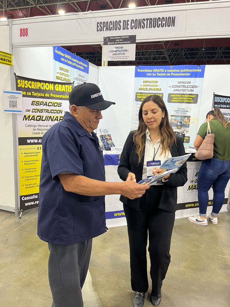 Espacios_Maq's tweet photo. ¿Ya tienes un ejemplar de Revista Espacios?
Estamos en Expo Constructo, Monterrey del 24 - 26 Mayo.
¡Visítanos en el stand 808!
Encuentra a los mejores proveedores de tendencias en materia de construcción.
👉 https://t.co/JWVygSWnWA
#ExpoConstructo #RevistaEspacios https://t.co/Xgkr74KH2e
