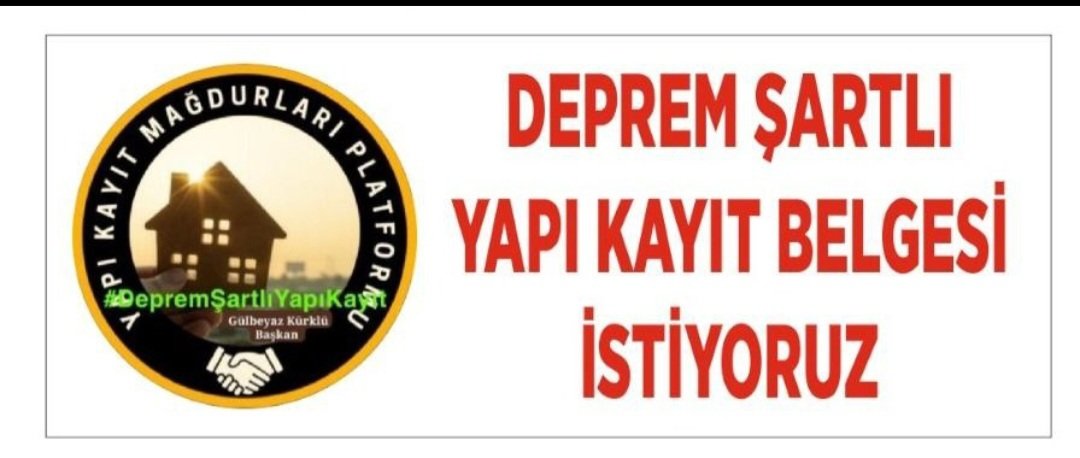 @huseyinakguntdp <a href="/tele1comtr/">Tele1 TV</a> <a href="/ntv/">NTV</a> <a href="/kilicdarogluk/">Kemal Kılıçdaroğlu</a> İmarzedeye Yapıkayıt #YapıKayıtMağdurları Ve İmarzede  sandığa küstü GİTMEDİ‼️Kentsel Dönüşümden önce; AzKatlıysa Güçlendirme -Yüksekse zemin editüdü deprem dayanıklık analizi yapılarak  #DepremŞartlıYapıKayıt Verilmeli  Sandığa Mutlu Gidilmeli <a href="/tele1comtr/">Tele1 TV</a> <a href="/ntv/">NTV</a> <a href="/kilicdarogluk/">Kemal Kılıçdaroğlu</a>