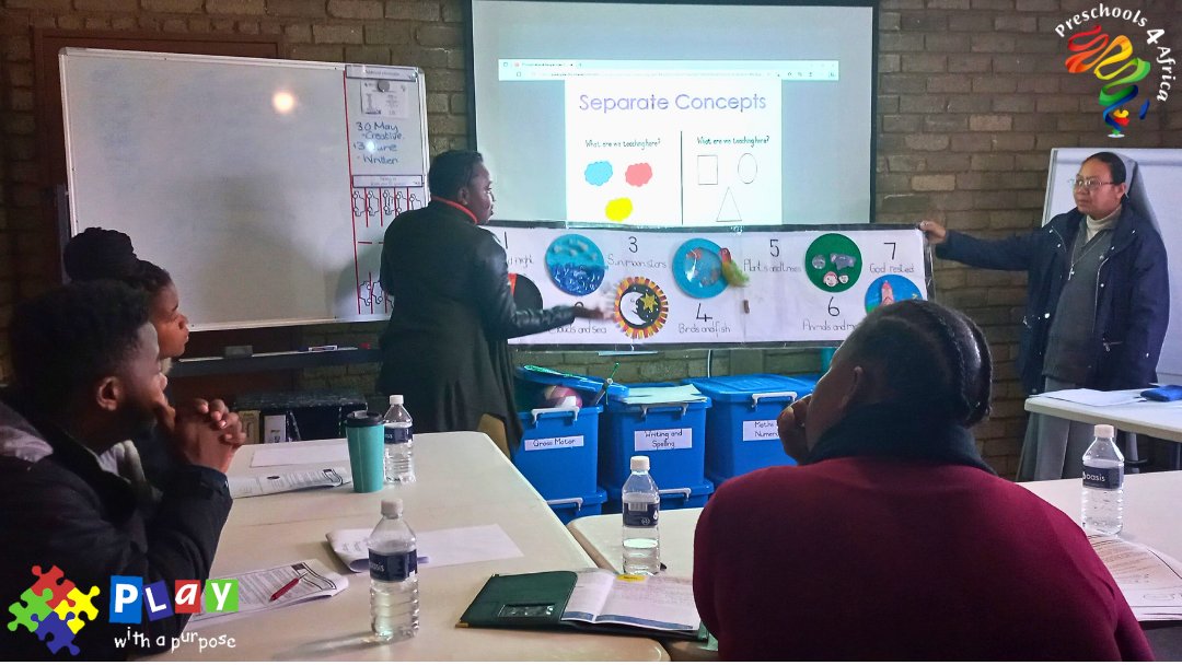 playpwap's tweet photo. An in-depth business training course on principles and values.
#P4A #preschools4africa #pwap #playwithapurpose #preschools #playwithapurposeprogramme #ngo #npo #southafrica #earlychildhoodeducation #ecd #changethe1stfiveyears #trainingcourse #training #priciples #philosophies https://t.co/62RzJUSKz7