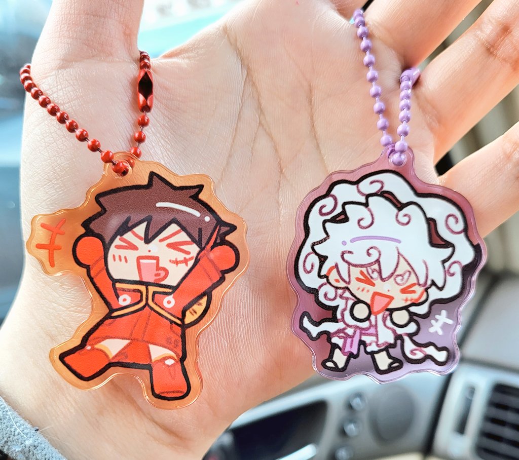Added new charms to my shop!!! Uta and luffy are in limited stock ❤️  My birthday coupon only works till the end of the month!!