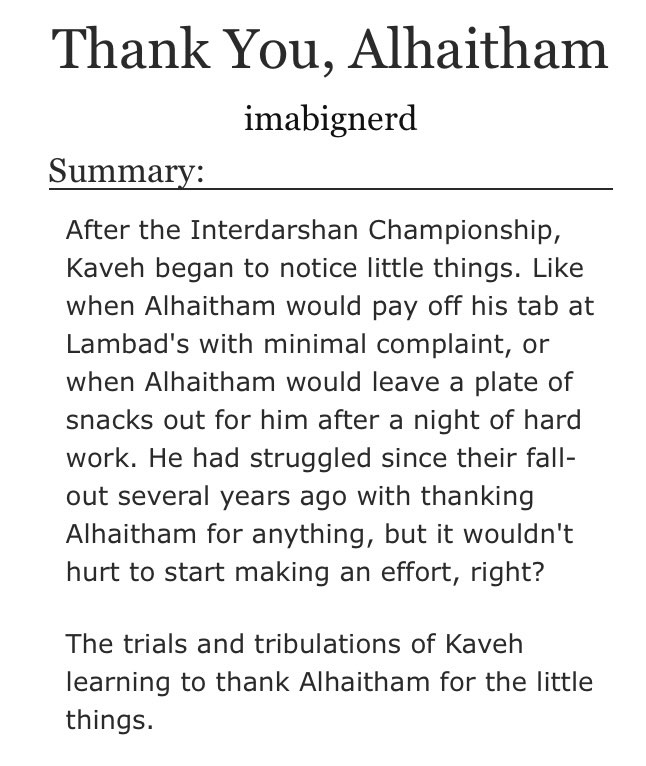 pinkturtling's tweet photo. #haikaveh in which kaveh learns to thank alhaitham https://t.co/WWsgH8hXRx