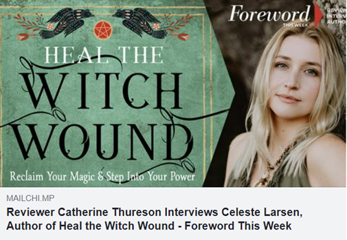 WeiserBooks's tweet photo. In this insightful interview by #CatherineThureson from "Foreword This Week," author @magebymoonlight shares her own experiences with the #witchwound and why writing this book was so important to her.
https://t.co/QHMvSgjYec
#weiserbooks #bookstoliveby #forewordthisweek https://t.co/r2bHwAPj0I