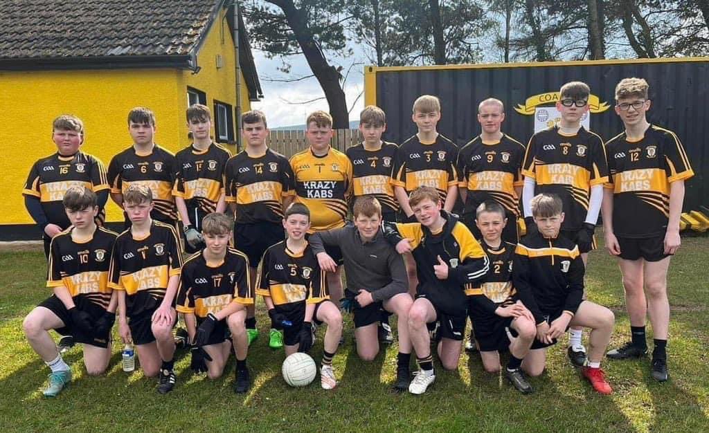 CoaODwyers's tweet photo. 🐝🐝 Honours even tonight in @DerrylinGFC  1-07 a piece.  Important 2 points in push for a league final spot.  Massive game now Sunday at 11am in Coa O Dwyers Gaa Grounds.  #finalpushu15s https://t.co/Di9MtU2MtR