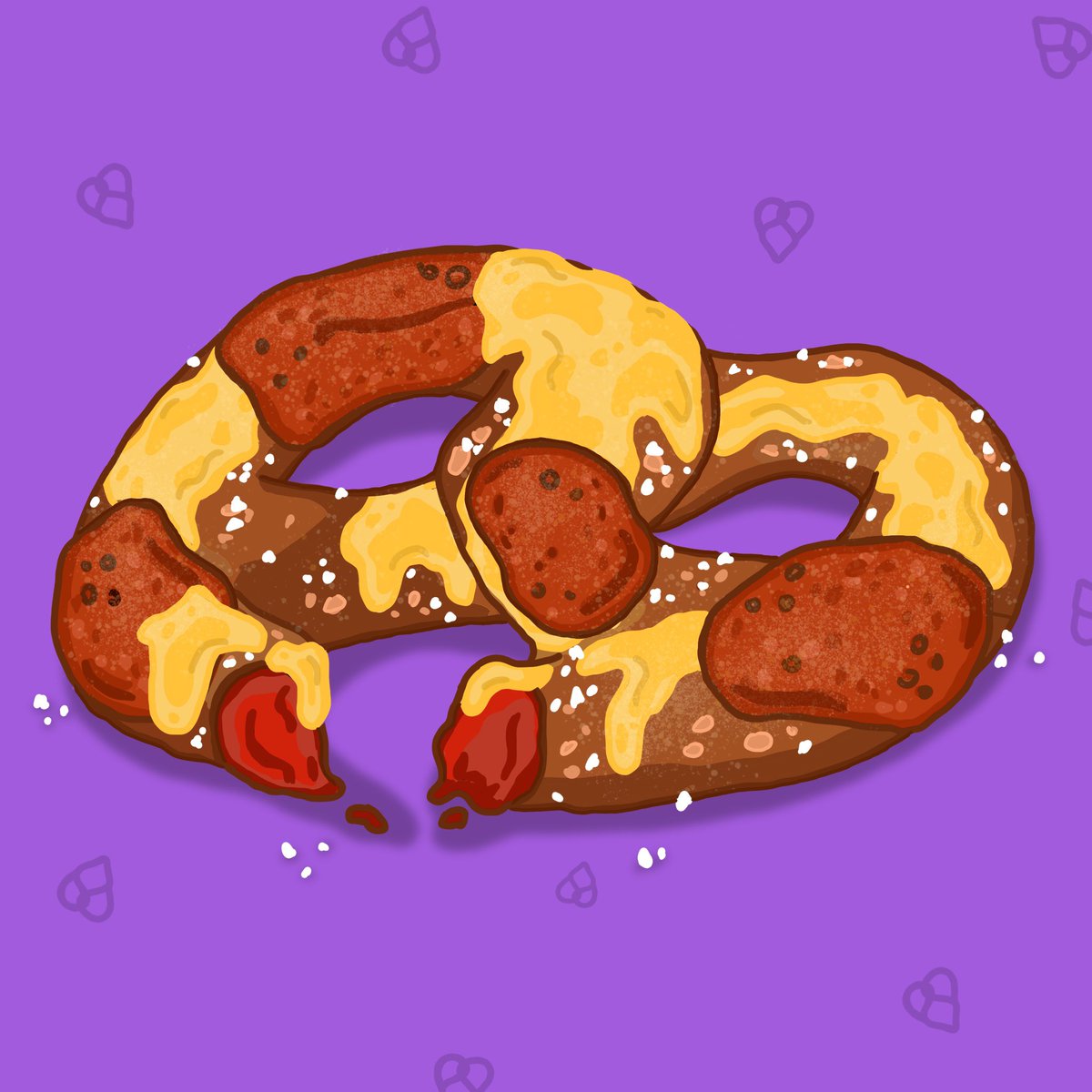 Gm pizza frens!🍕💜

25hrs to pretzel pizza feast! Are you hungry yet?!

🥨🍕🥨🍕🥨🍕🥨🍕🥨🍕🥨🍕

DROPS:

Pretzel hand 1/1 🤌🏽 neftyblocks.com/collection/piz…

Pretzel Pizza (pre-minted/5pcs) 🤌🏽 neftyblocks.com/collection/piz…