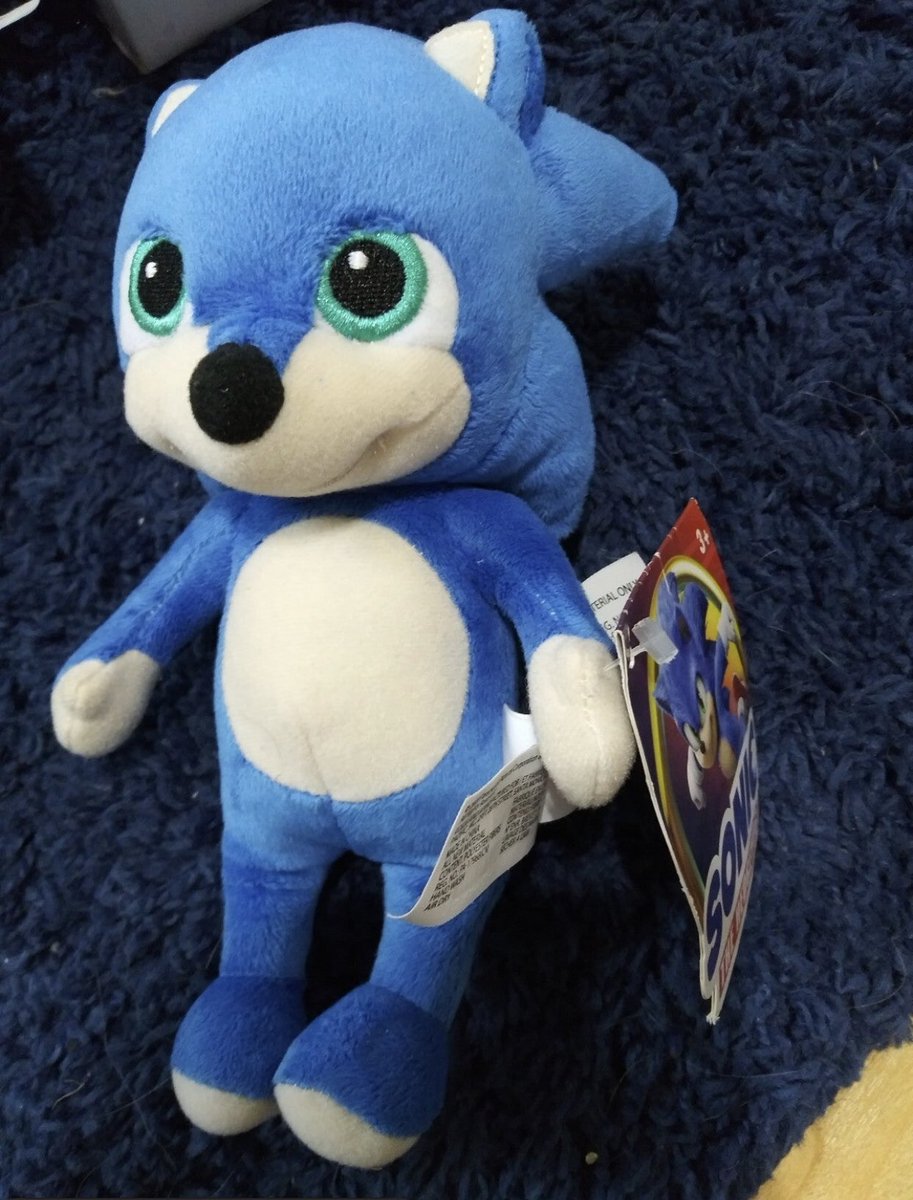 Today’s Video Game Plush of the Day is:

Baby Sonic from the Sonic The Hedgehog Movie set by Jakks Pacific https://t.co/1KC3UveAPo