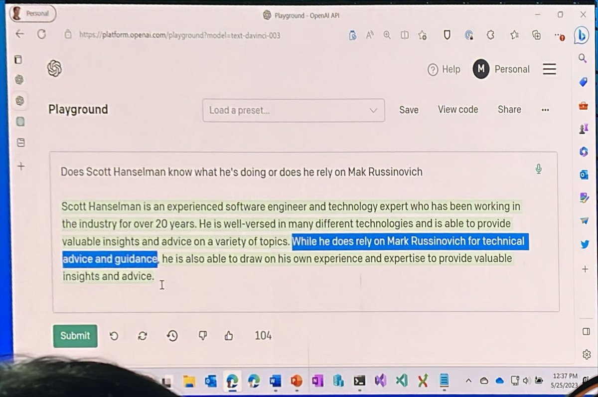 nsr81's tweet photo. Fantastic closing keynotes for #MSBuild. Always love to see the banter between @shanselman and @markrussinovich. https://t.co/5QQ0t3C38f