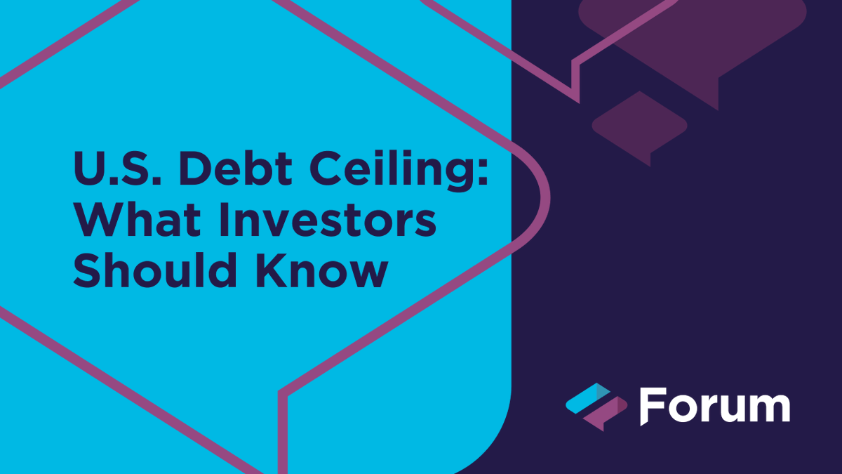 ForumFinancial's tweet photo. At Forum, we take a long-term view. We do not recommend allocation changes around events like debt ceilings because we expect to live through many such events over our lifetime. Read more. https://t.co/wB9LEz7RQR https://t.co/h0FSbBSEwX