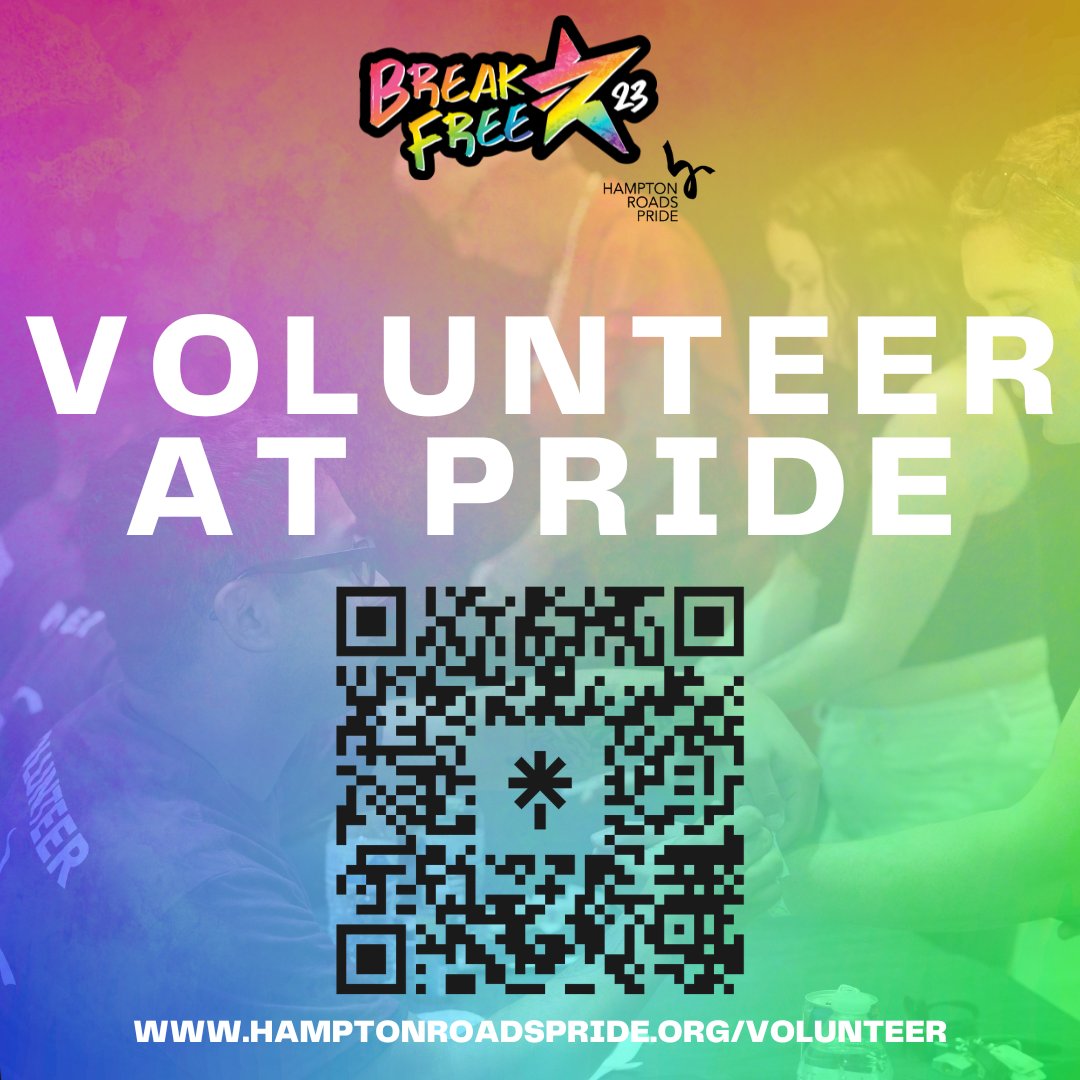 HRPrideVA's tweet photo. Get ready for Pride month, just ONE WEEK away! We have an exciting lineup of events planned for this month and we can't do it without you. 🌈Join a pride team and lend us your support. Click the link in our bio or visit https://t.co/duAqVpGTBM to sign up now! 

#BreakFree23 #757 https://t.co/EQVb8EFejv