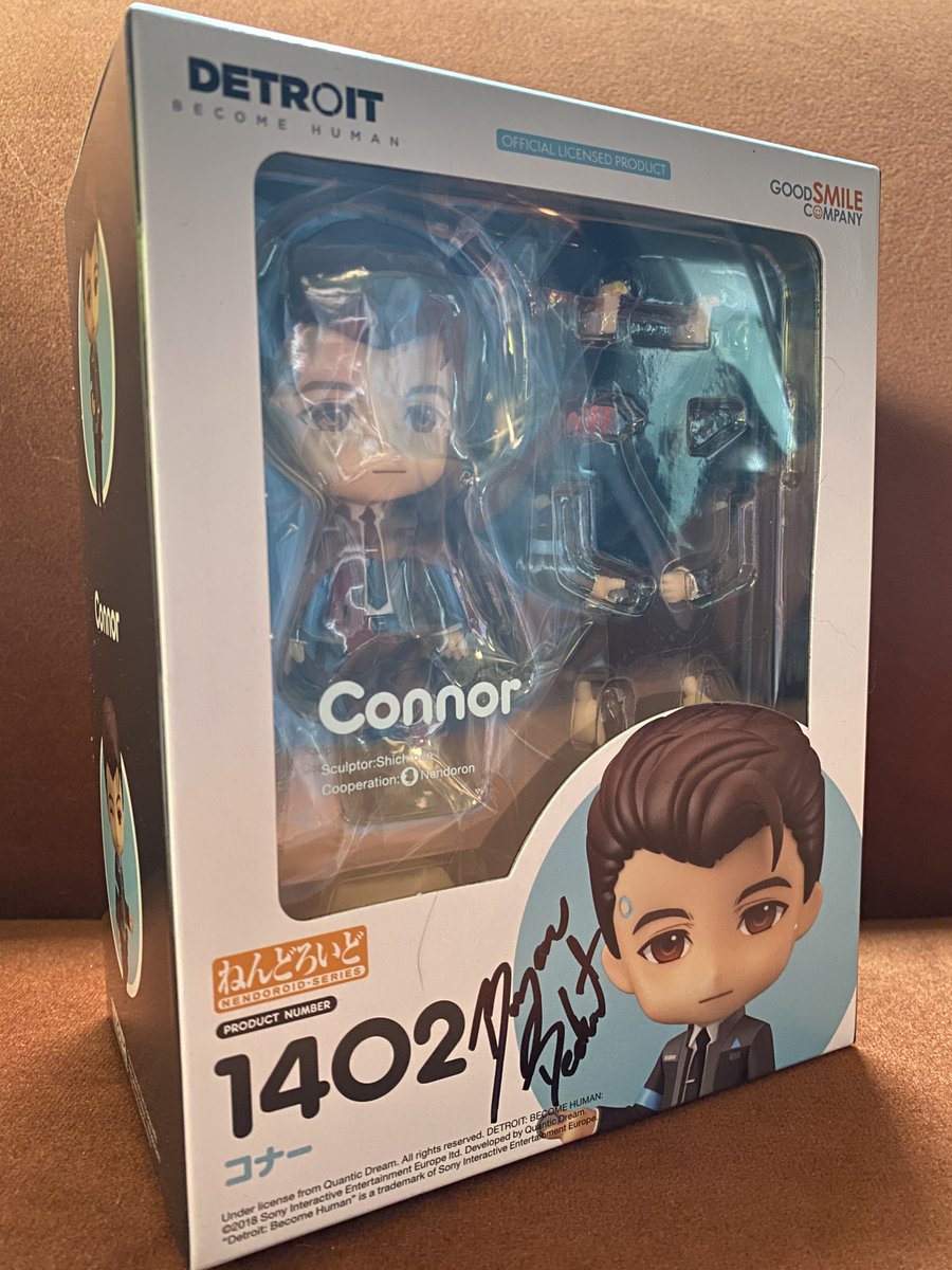 < Retweet & Join to WIN this Autographed Limited Edition #DetroitBecomeHuman Connor Nendoroid > Streaming the full game Friday @ 2p PT, Saturday & Sunday @ Noon PT to Celebrate 5 Years of the #DechartGames' #ConnorArmy on Twitch.tv/DechartGames