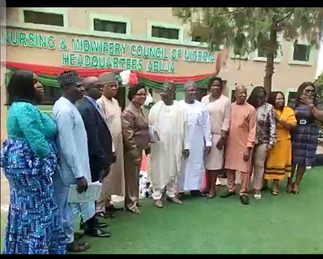 NMC_Nigeria's tweet photo. Commissioning of New Council Headquarters in Abuja https://t.co/9BeR9CKQHx