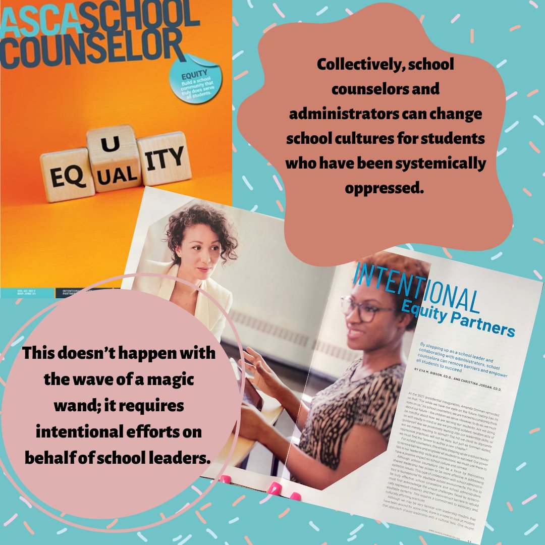 The hill we climb to dismantle oppressive practices will not be easy, but we must continue our efforts. As school counselors are also school leaders we must partner with other leaders to create equity. @ASCAtweets #scchat #schoolcounseling #schoolleader