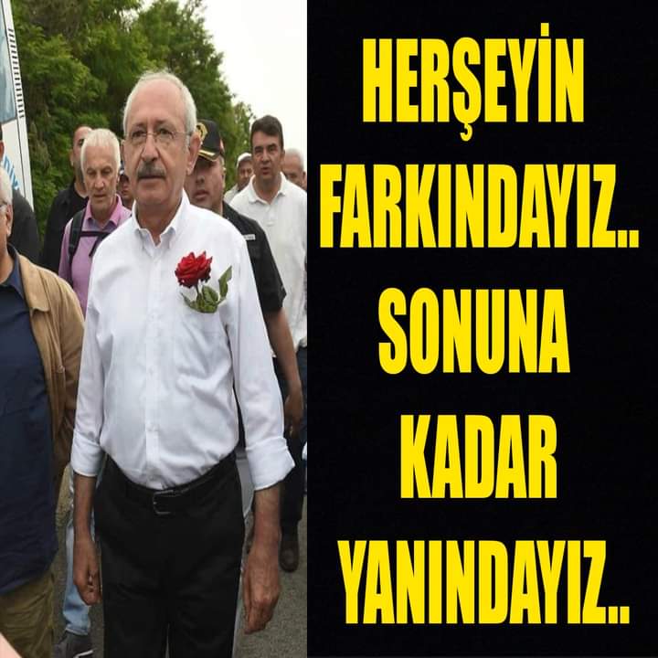 @frknbrcn Adam gibi adam olanlara saygımız sonsuz iyiki varsınız sayın Kılıçdaroğlu.