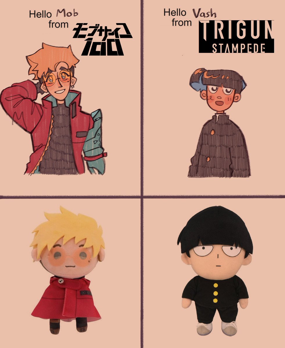 I made another one #mp100 #TRIGUNSTAMPEDE