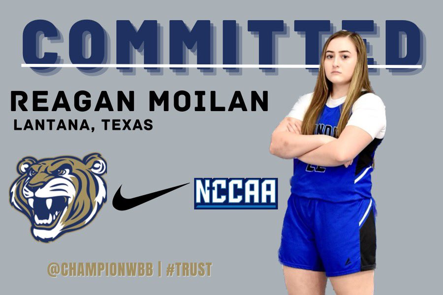 The Lady Tigers would love to welcome  Reagan Moilan to the family!!! #TRUST