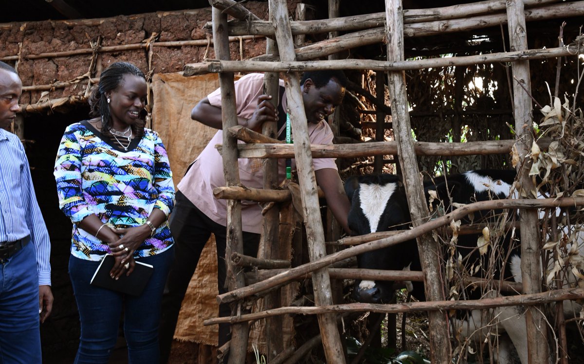 DuhamicAdri's tweet photo. A delegation from the @RwandaLocalGov led by Murebwayire Christine, visited @Duhamic1 today, to assess our project's impact on beneficiaries. During their visit, they were provided with an overview of our vision, mission, and ongoing projects. #GraduationStrategy #RwOT https://t.co/qGfg9VURfO