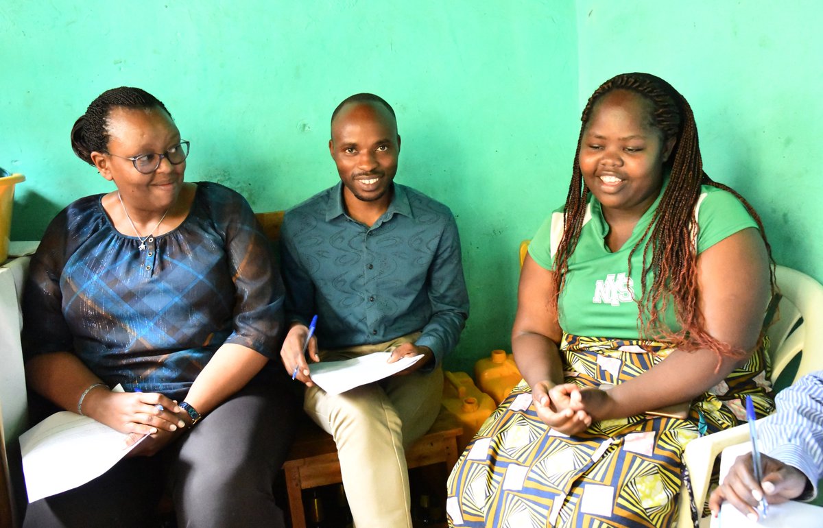 DuhamicAdri's tweet photo. A delegation from the @RwandaLocalGov led by Murebwayire Christine, visited @Duhamic1 today, to assess our project's impact on beneficiaries. During their visit, they were provided with an overview of our vision, mission, and ongoing projects. #GraduationStrategy #RwOT https://t.co/qGfg9VURfO