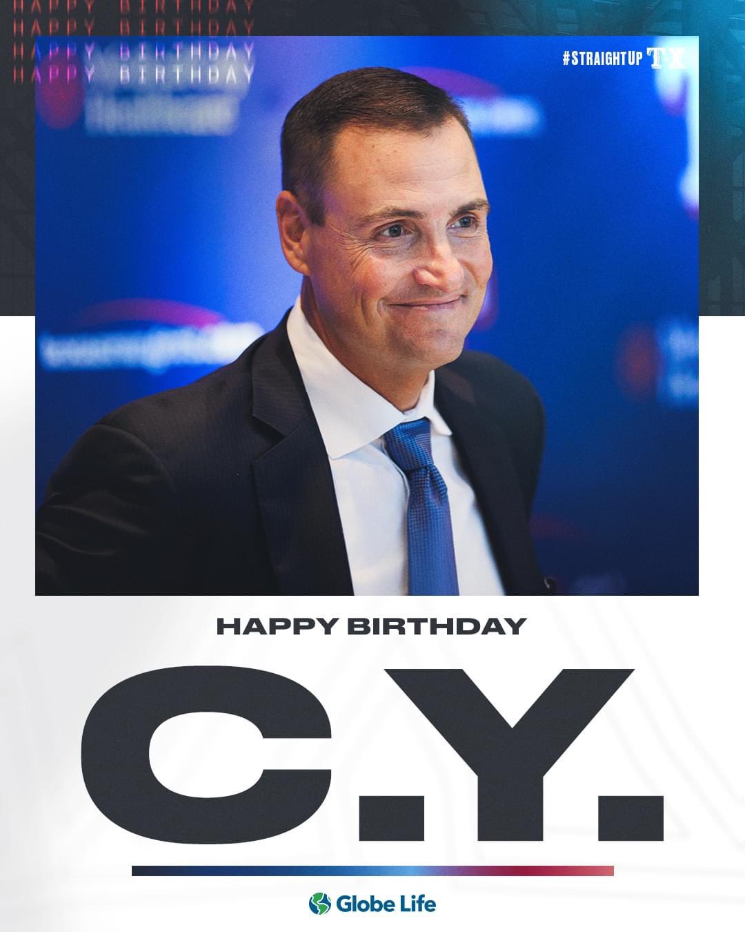 Happy Birthday to General Manager Chris Young! 