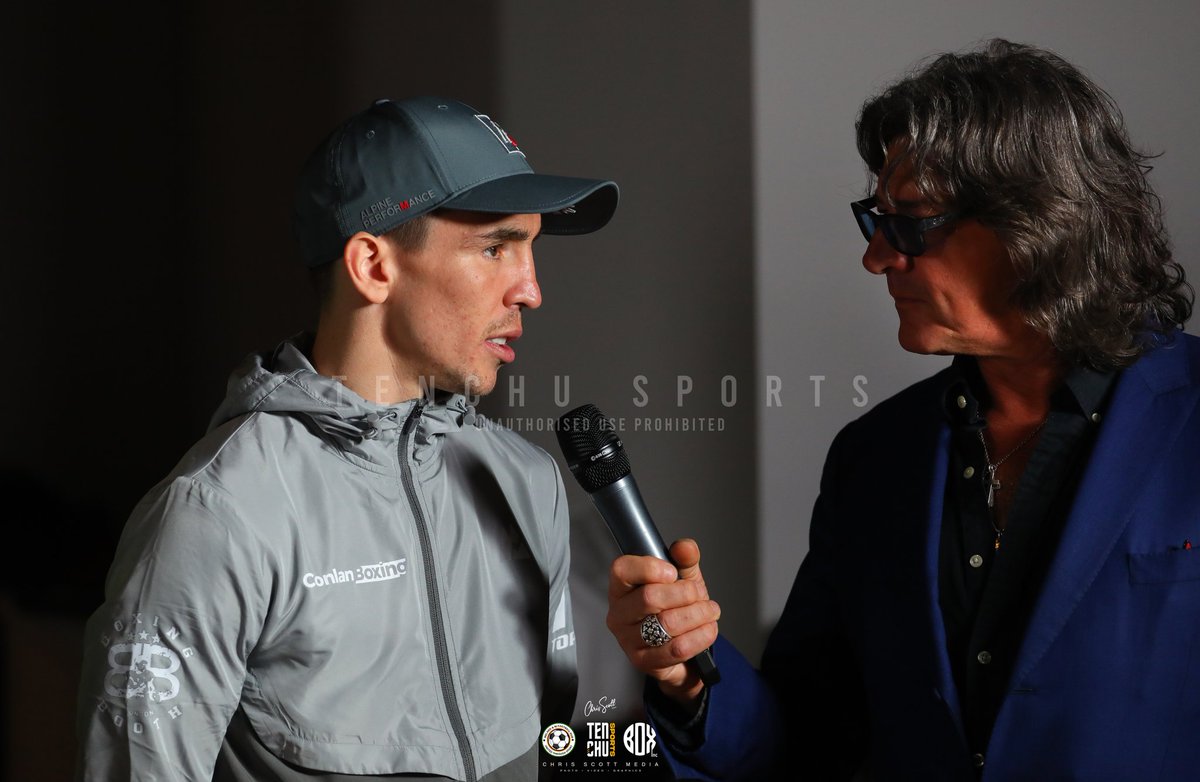 TenchuSports's tweet image. #LopezConlan Press Conference at the @europahotel
🥊 @mickconlan11

📷 © @ChrisScottPics • @TenchuSports 

#MichaelConlan #ConlanBoxing #Belfast #TopRank #WestBelfast #ChrisScottMedia #Boxing