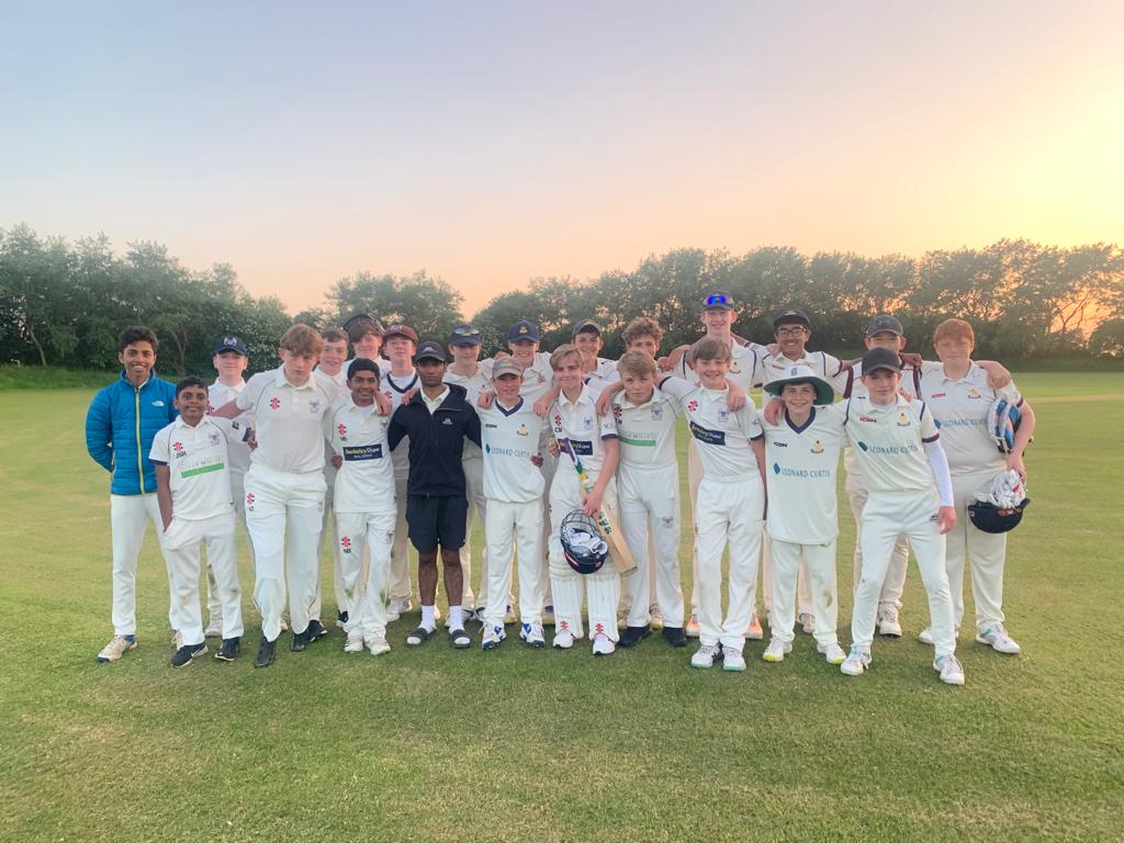 And they did it! Congratulations to our u15s who have won the league knock out! Well done to <a href="/HightownStMarys/">HightownStMary's CC</a> who as always did their club proud. 🏏🏆🥇